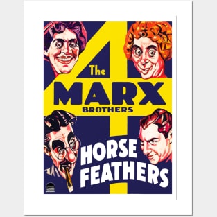 Horse Feathers - The Marx Bros. Posters and Art